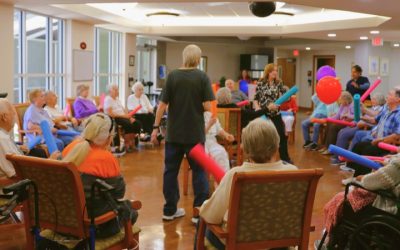 Balloon Ball Brings Joy and Movement to Moosehaven Residents