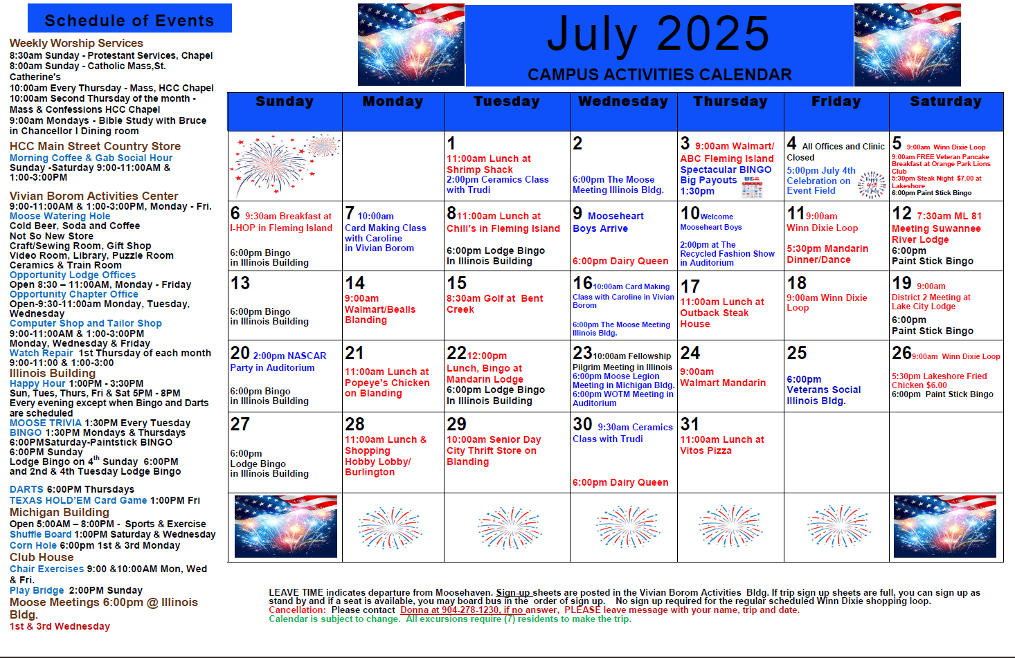 Calendar April 2025