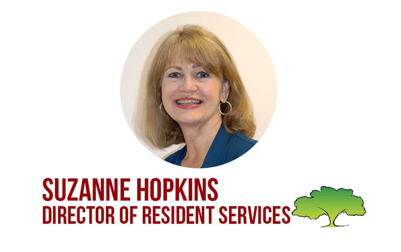 Suzanne Hopkins, Director of Resident Services